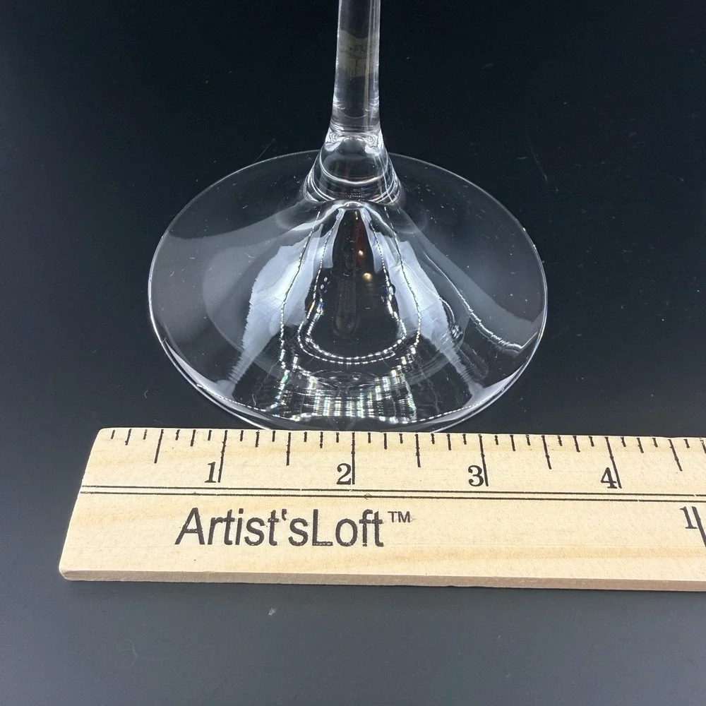 Kosta Boda Fanfare Crystal Candlesticks Pair Kjell Engman‎ Sweden
